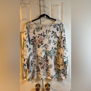 Liz Claiborne Floral Print Top